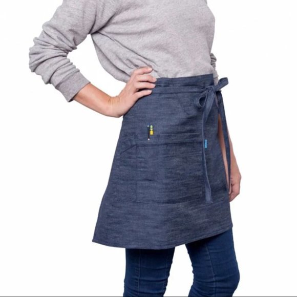 BlueCut Mercer Indigo Denim Waist Apron main image 4